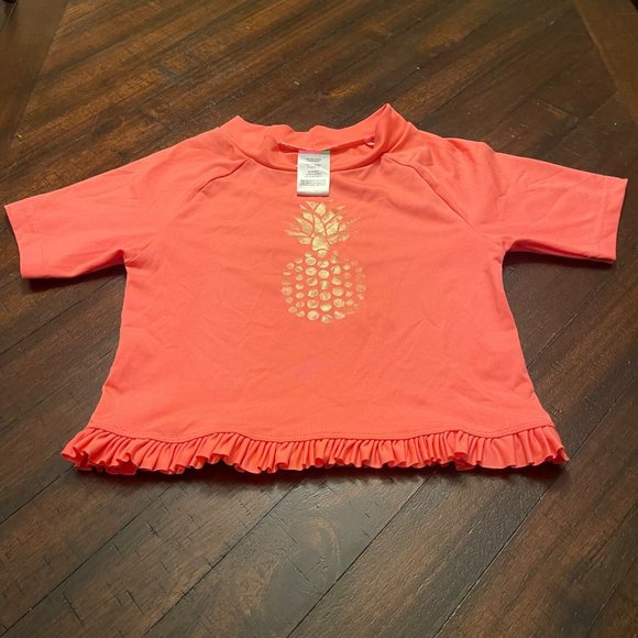 Lily & Dan Pine Apple Rashguard‎  M - Picture 1 of 5
